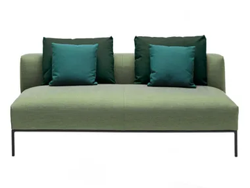 RAGLAN HOME SF2218 - 2 seater sectional fabric sofa by Andreu World - view 2